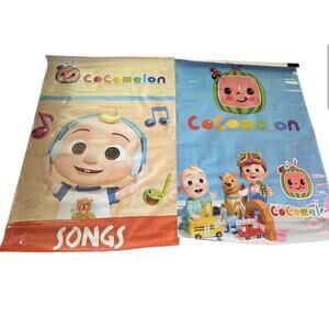 Cocomelon Character Party Banners For Jumpers Bounce House Lot Of 2 Characters